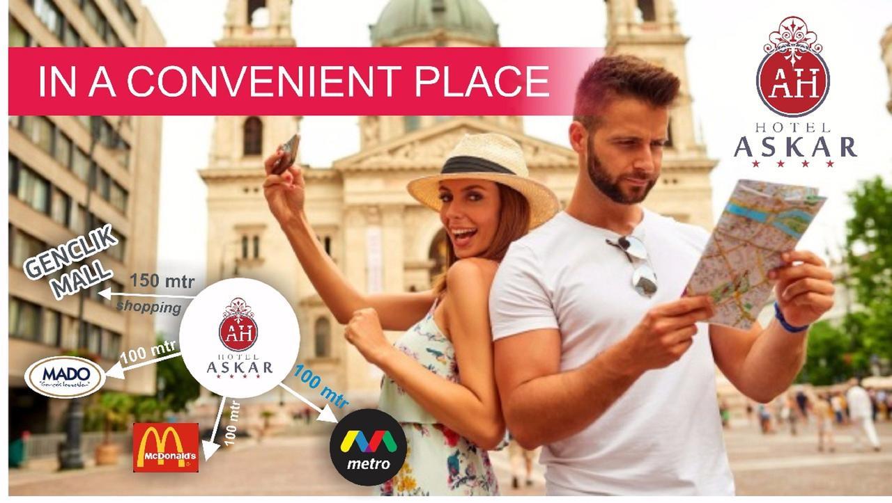 Askar Hotel Baku Eksteriør billede